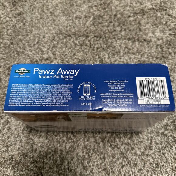 PetSafe Pawz Away Indoor Wireless Pet Barrier System for Dogs & Cats with Collar - Picture 6 of 6